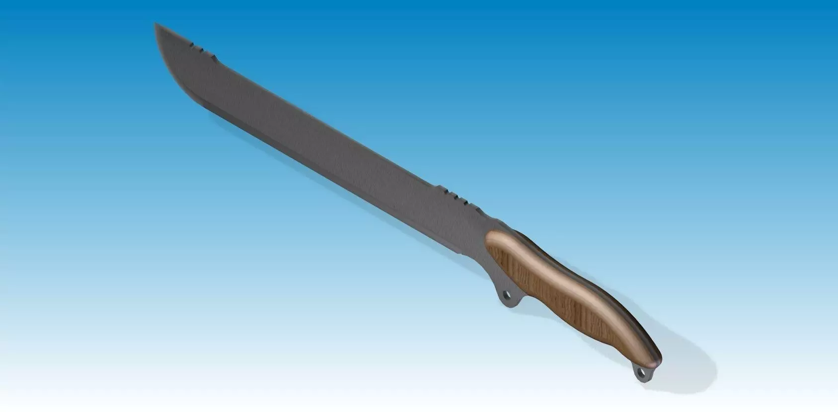 MACHETE knife Free 3D model