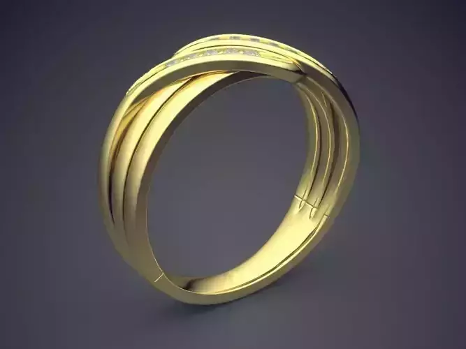 Beautiful Feminine Ring with Subtle Details