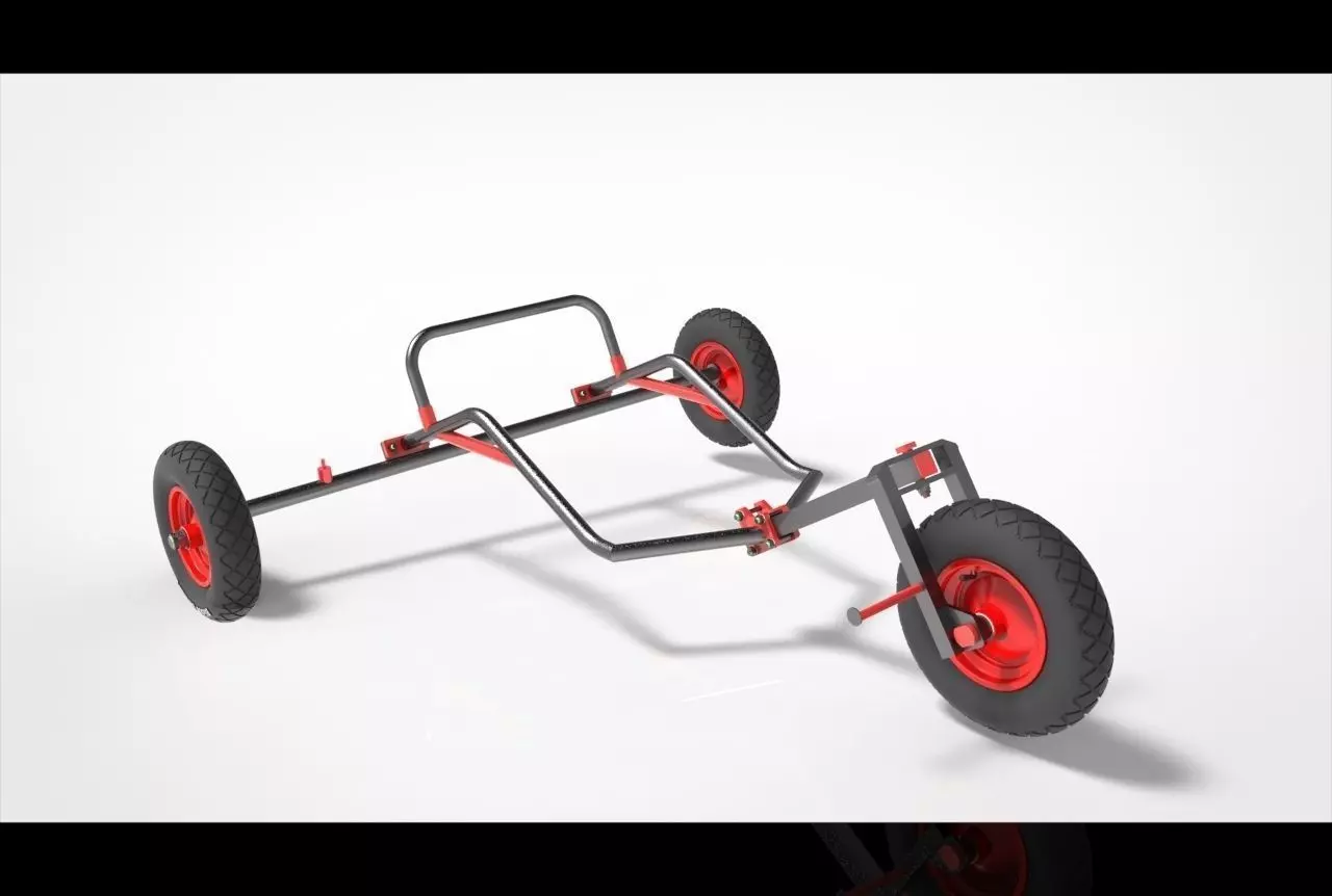 KITE BUGGY Free 3D model