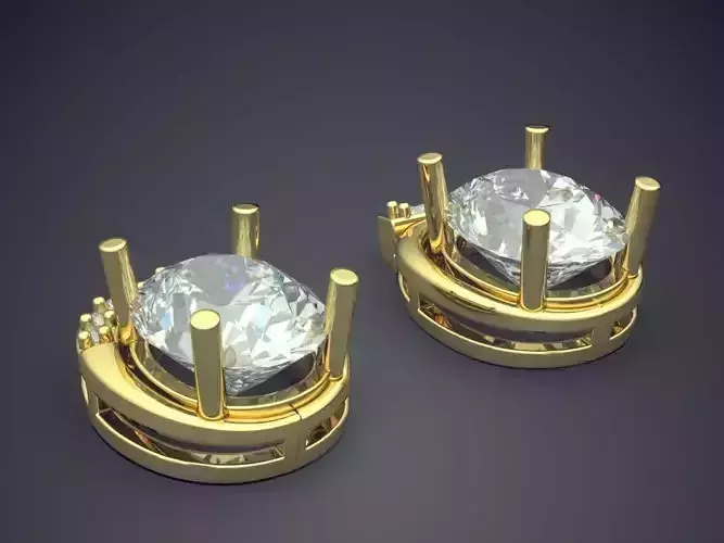 Luxurious Fancy Raindrop-Shaped Earrings