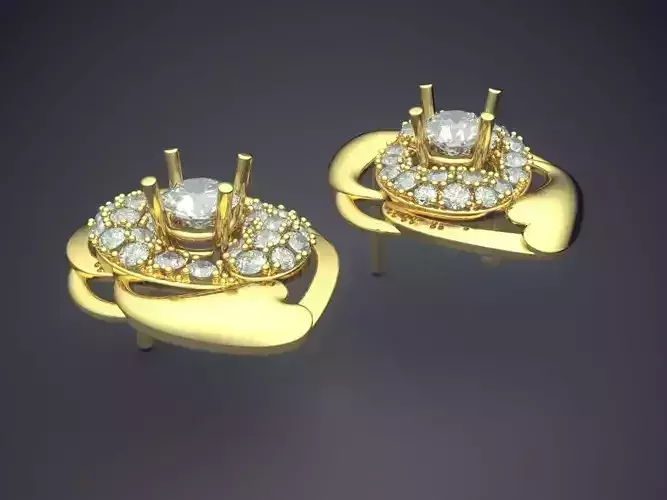 Earrings With Diamonds 