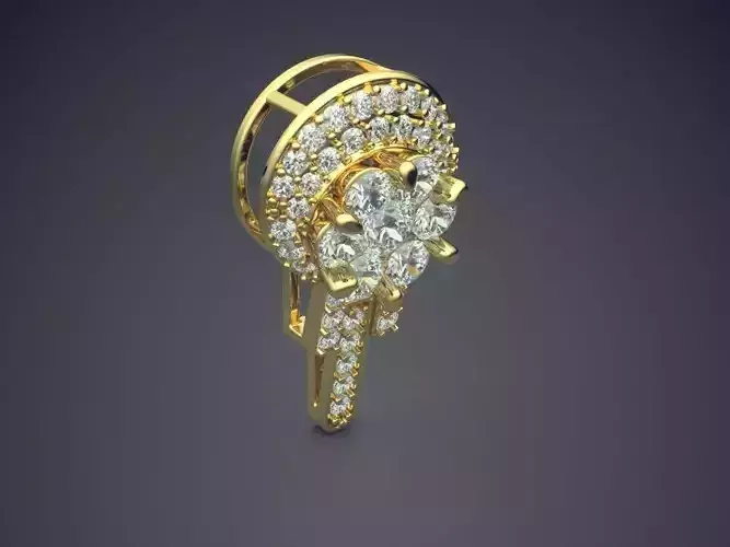 Pendant With Diamonds CAD-374