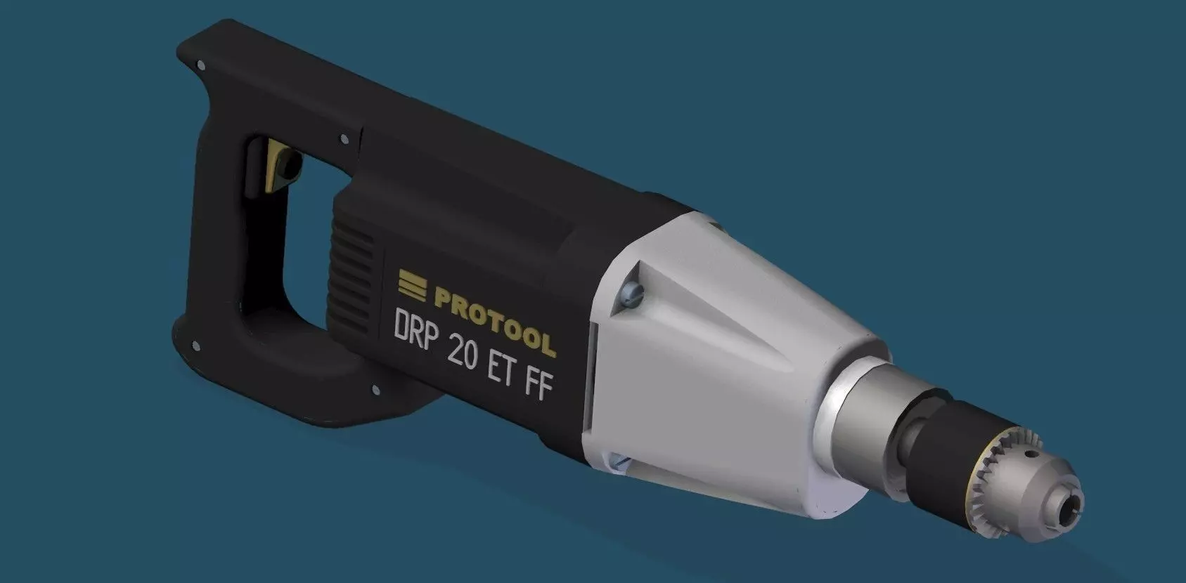 Drill - ProTool Free 3D model