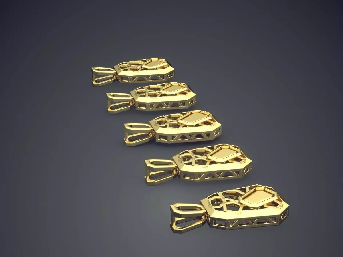 Pendants 341 3D print model_3