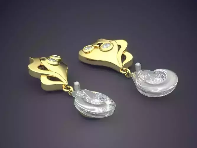 Unique Shape Pendant 323 3D print model