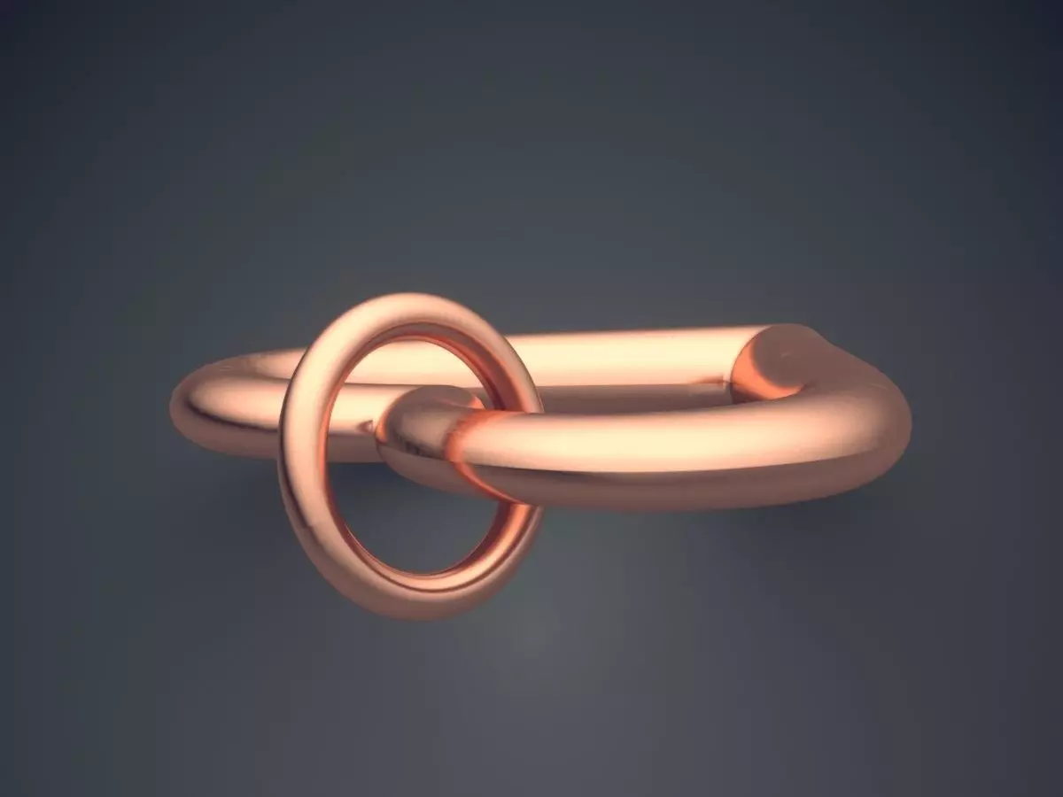 Heart Shape Pendant 2992 3D print model_2