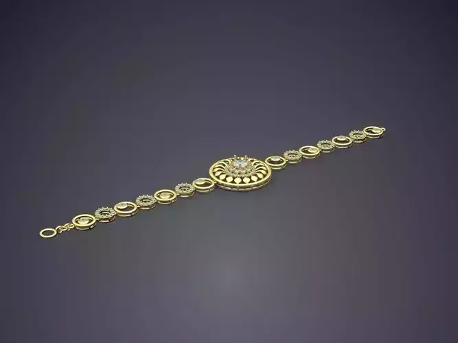 Unique Futuristic Elegant Luxurious Bracelet