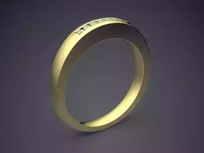 Precious Subtle Engagement Diamond Ring