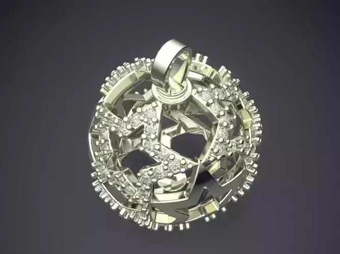 Pendant With Diamonds 2972