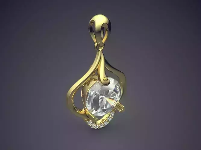 Pendant With Diamond 2954