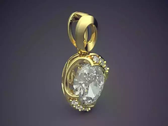 Divine Diamond Pendant