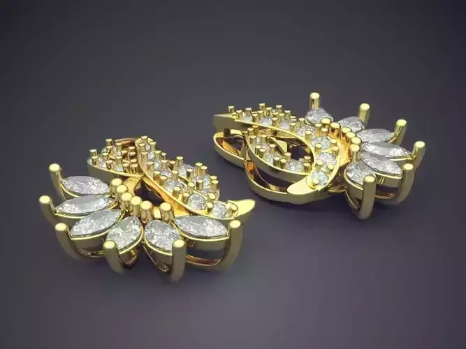 Earrings With Diamonds 2943