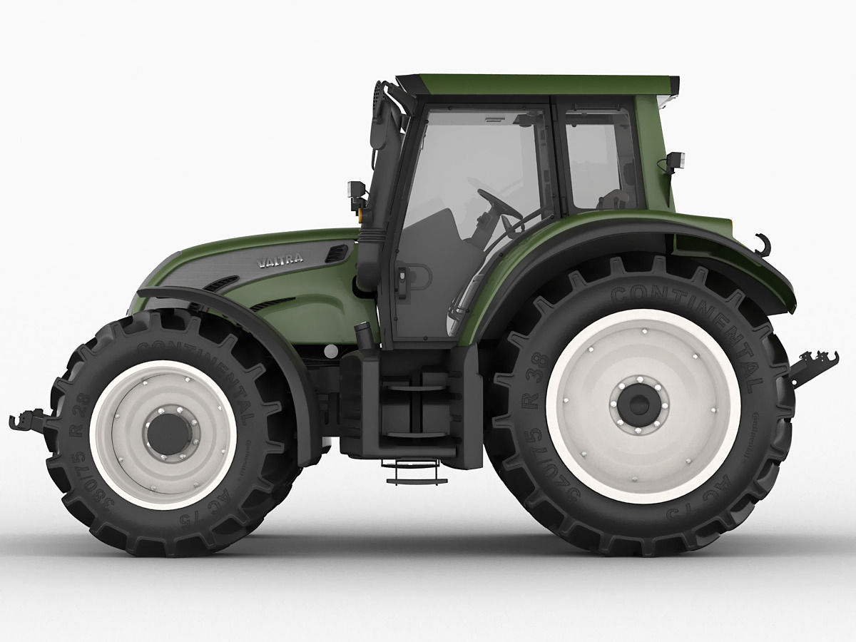 Valtra N142 tractor 3D model_4