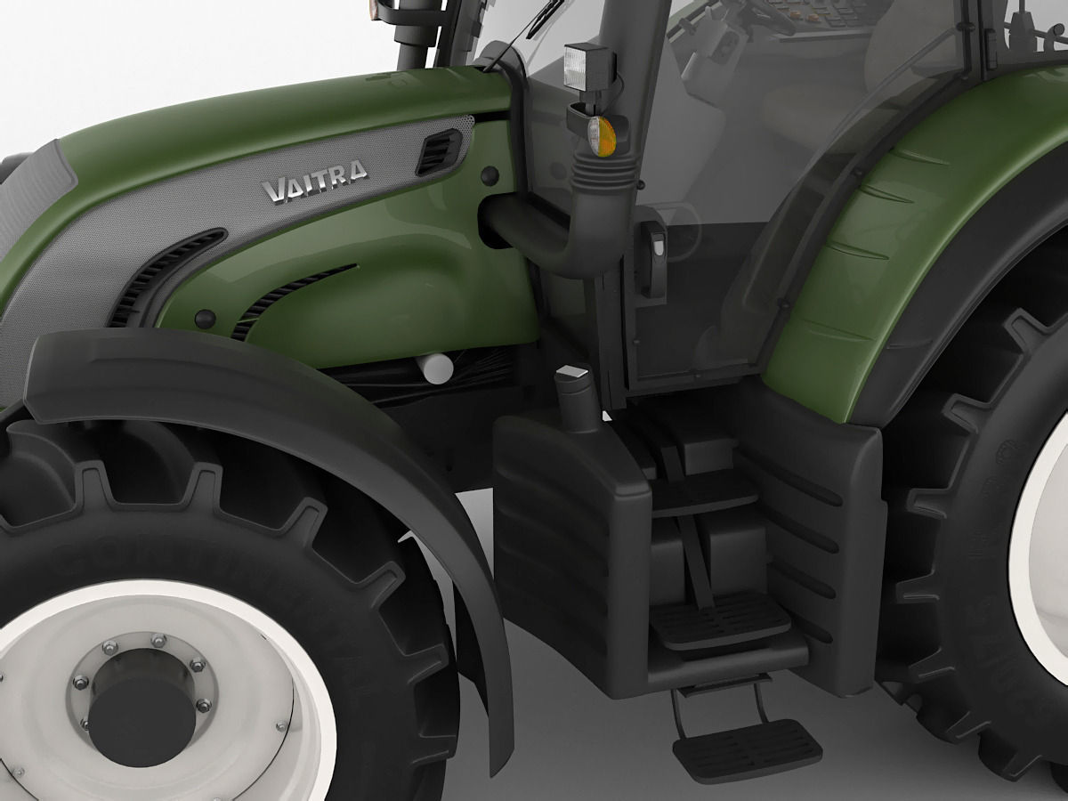 Valtra N142 tractor 3D model_11