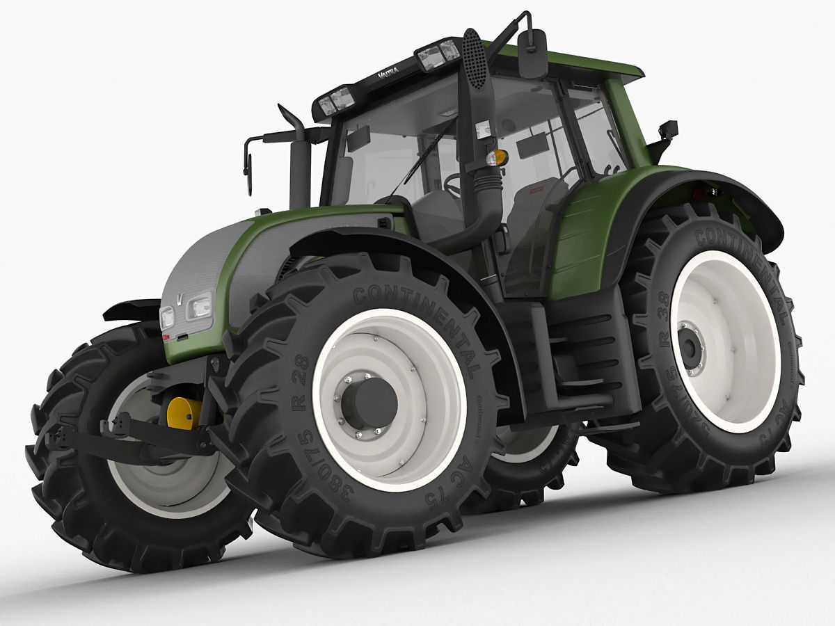 Valtra N142 tractor 3D model_14