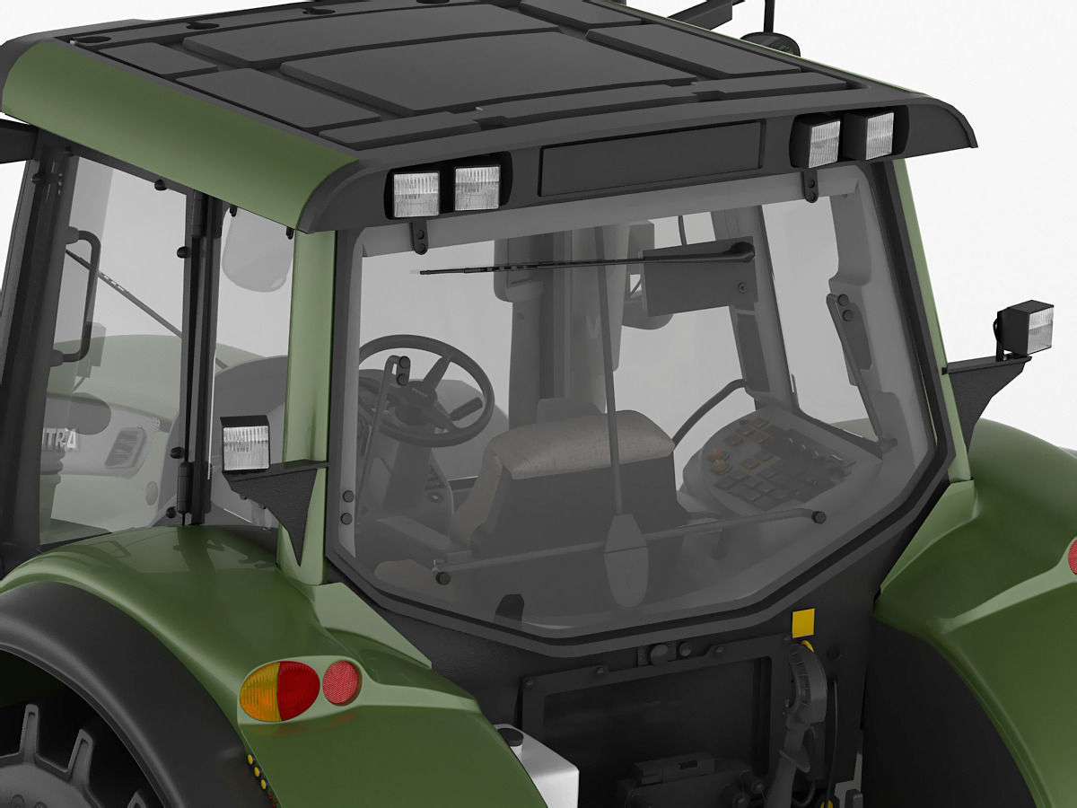 Valtra N142 tractor 3D model_8