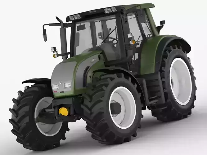 Valtra N142 tractor 3D model