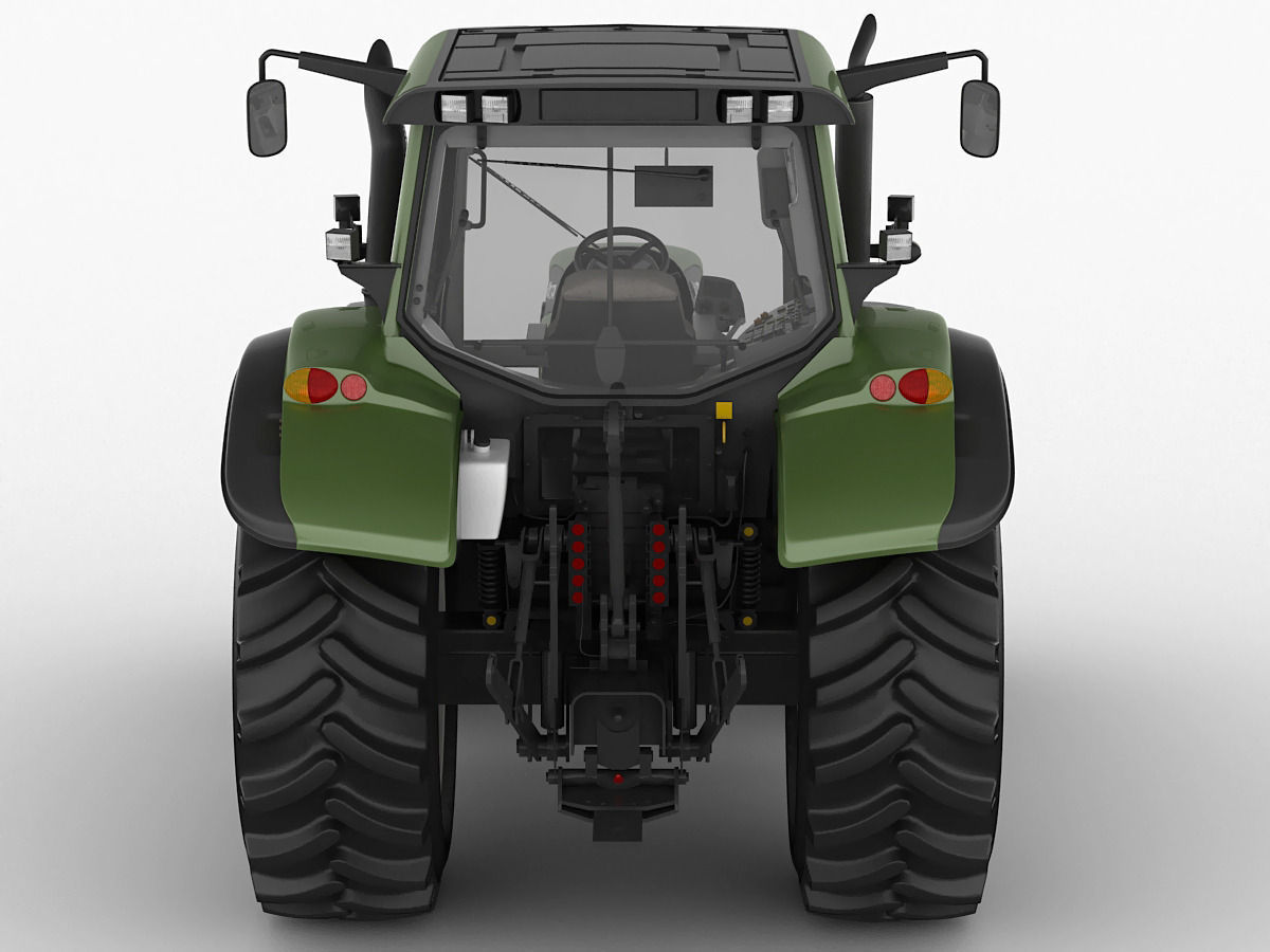 Valtra N142 tractor 3D model_6