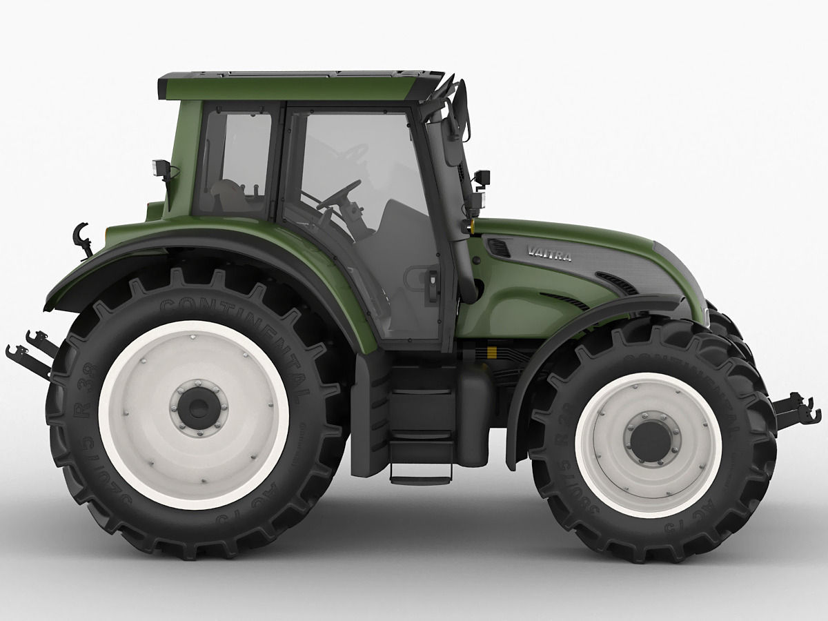 Valtra N142 tractor 3D model_3