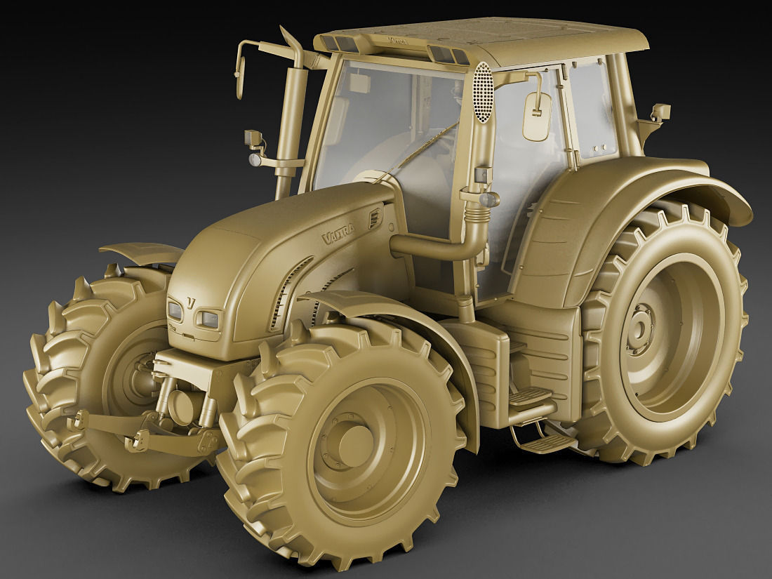 Valtra N142 tractor 3D model_19