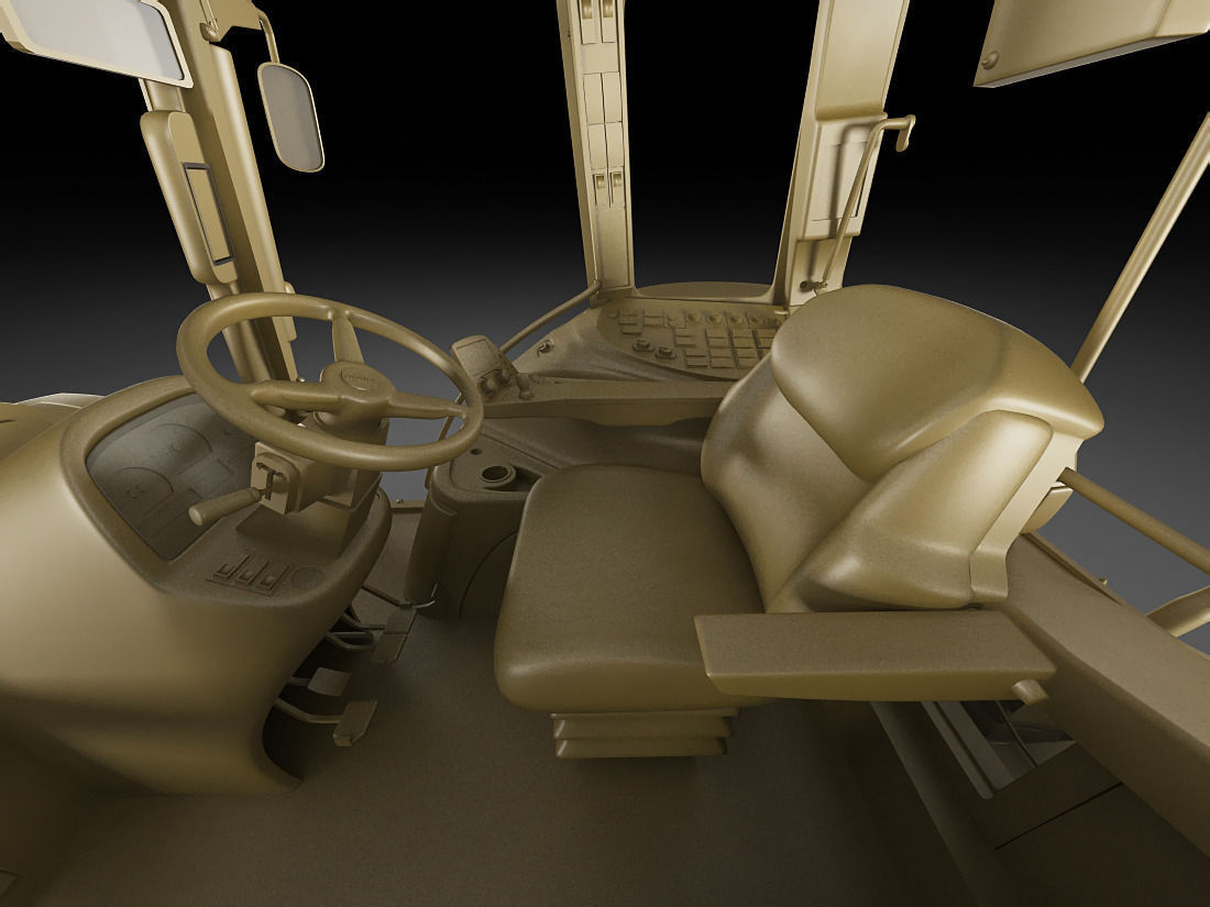 Valtra N142 tractor 3D model_25