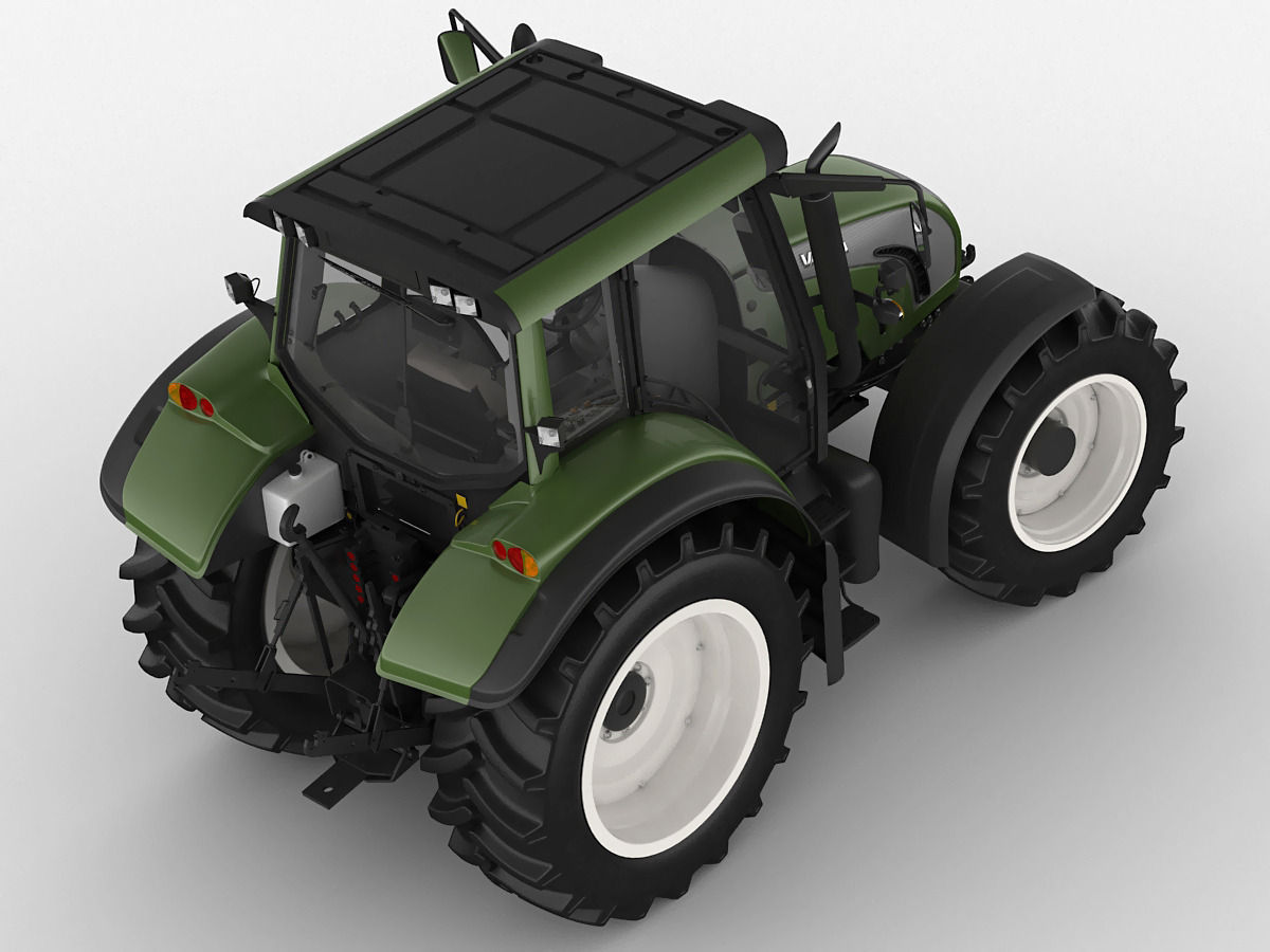 Valtra N142 tractor 3D model_13