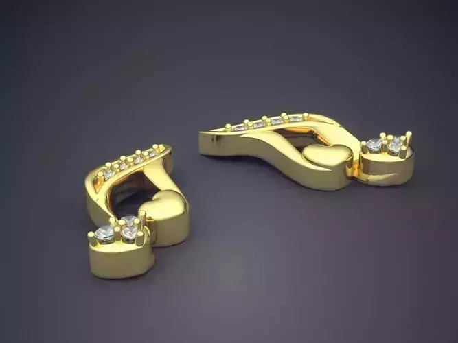 Earrings With Diamonds 2916