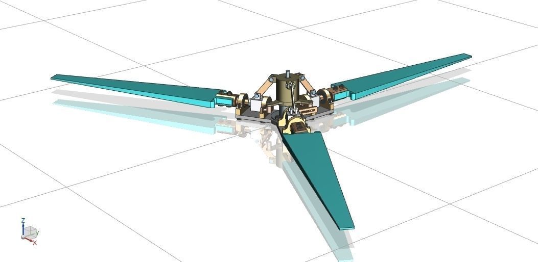 Variable Pitch Rotor Free 3D model_1