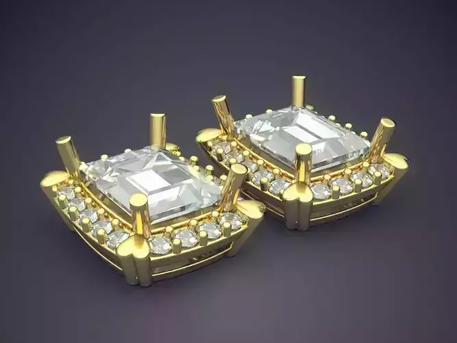 Earrings With Diamonds 2907