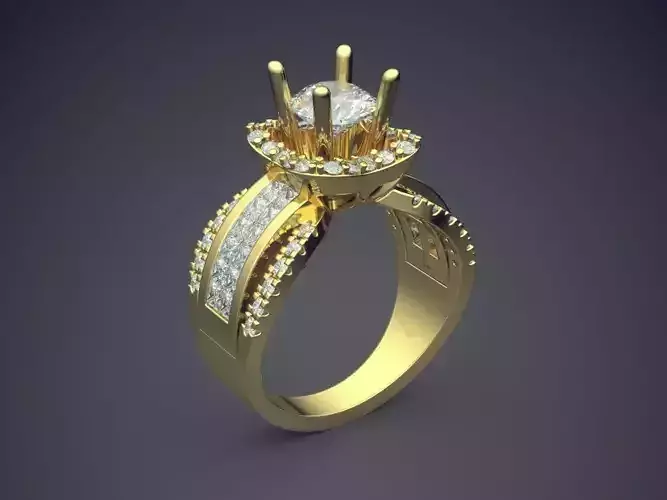 Gorgeous Impressive Ring 3D print model