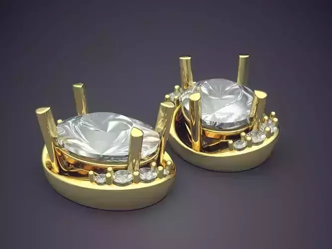 Earrings With Diamonds 2894