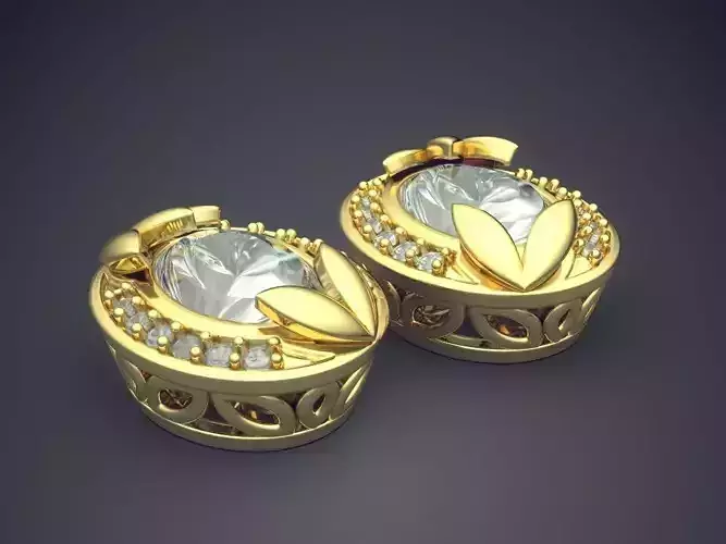 Earrings With Diamonds 2865