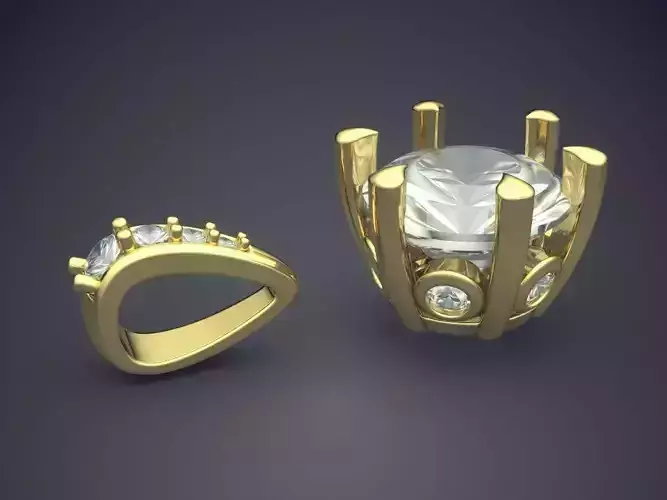 Pendant With Diamonds 286