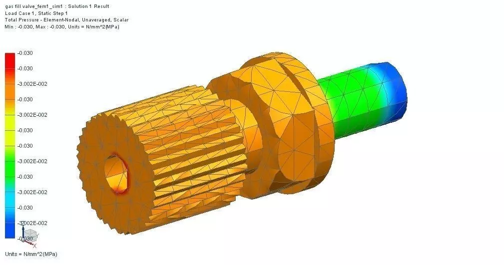 gas fill valve Free 3D model_0