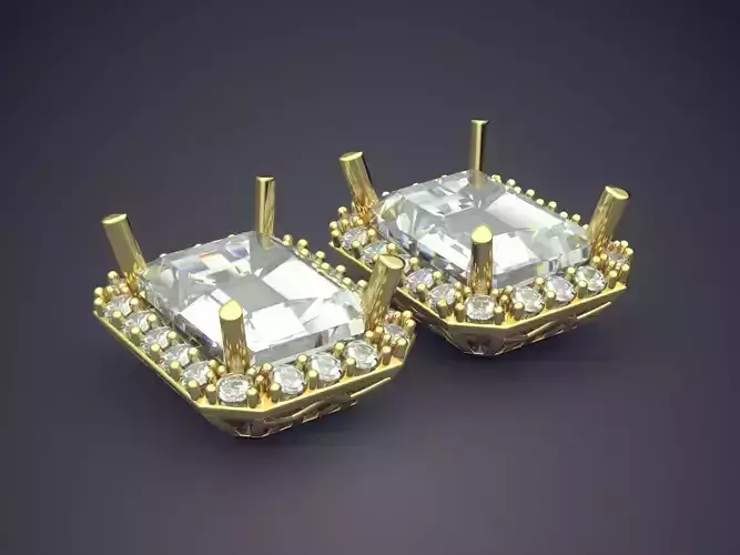 Earrings With Diamonds 2850