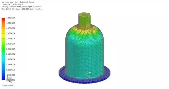 top cover of accumulator