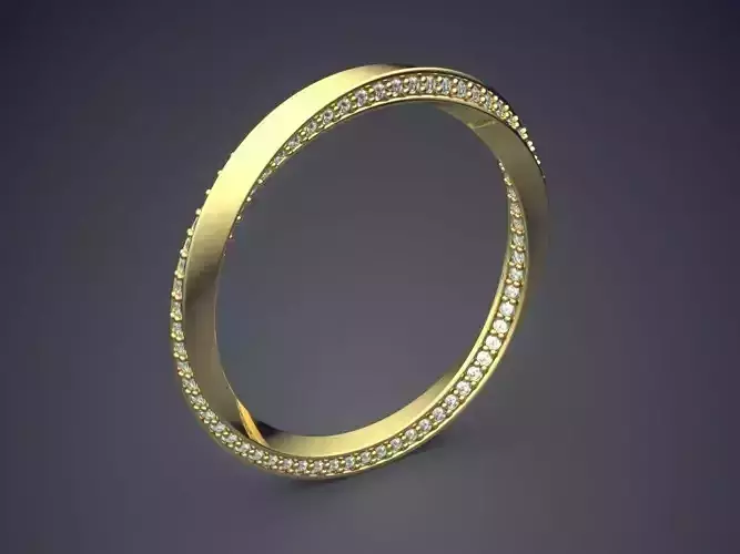 Ring With Tiny Diamonds 2840