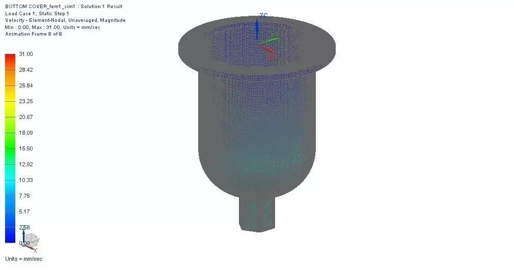 bottom cover of accumulator Free 3D model