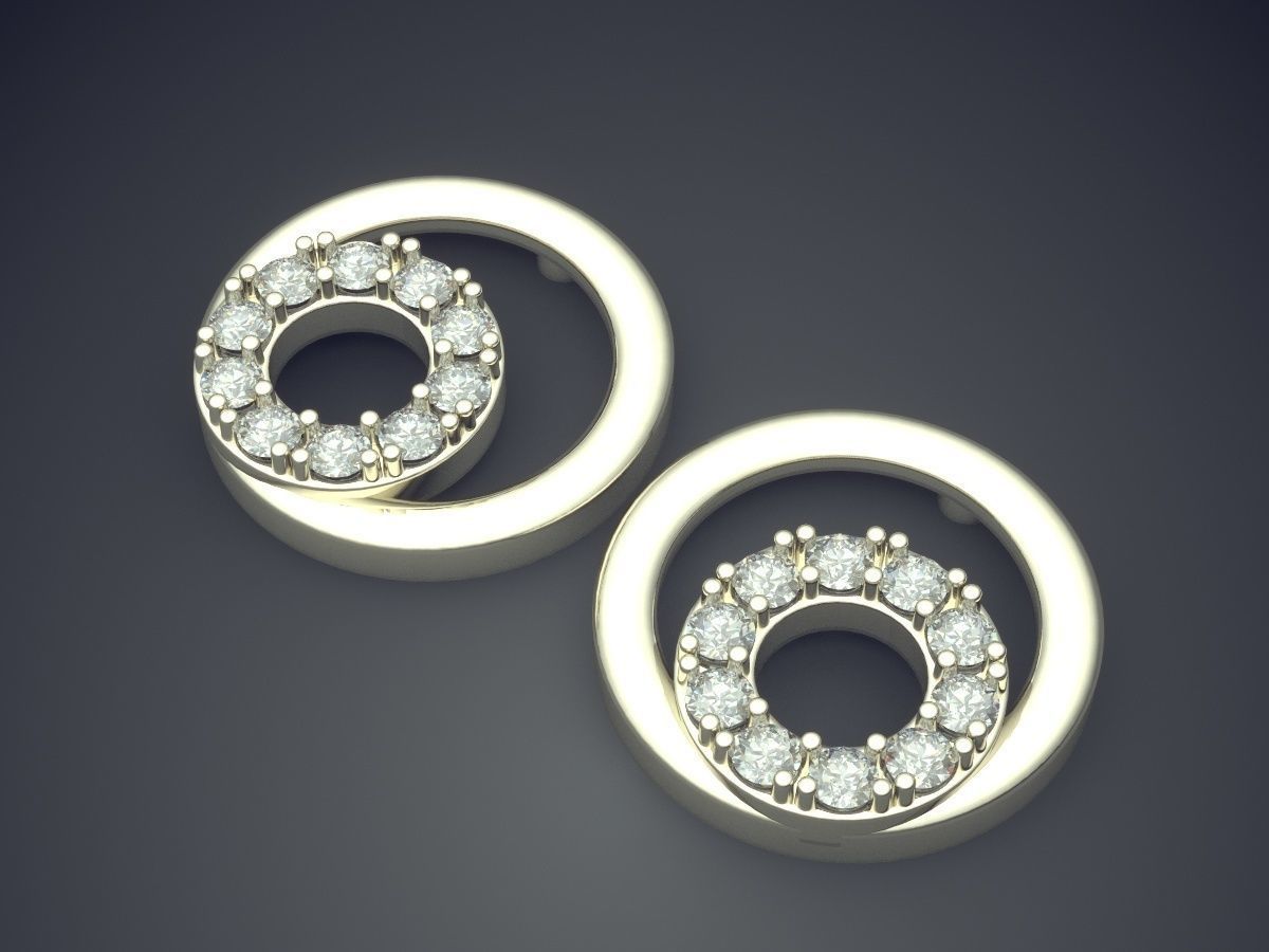 Earrings 283 3D print model_1