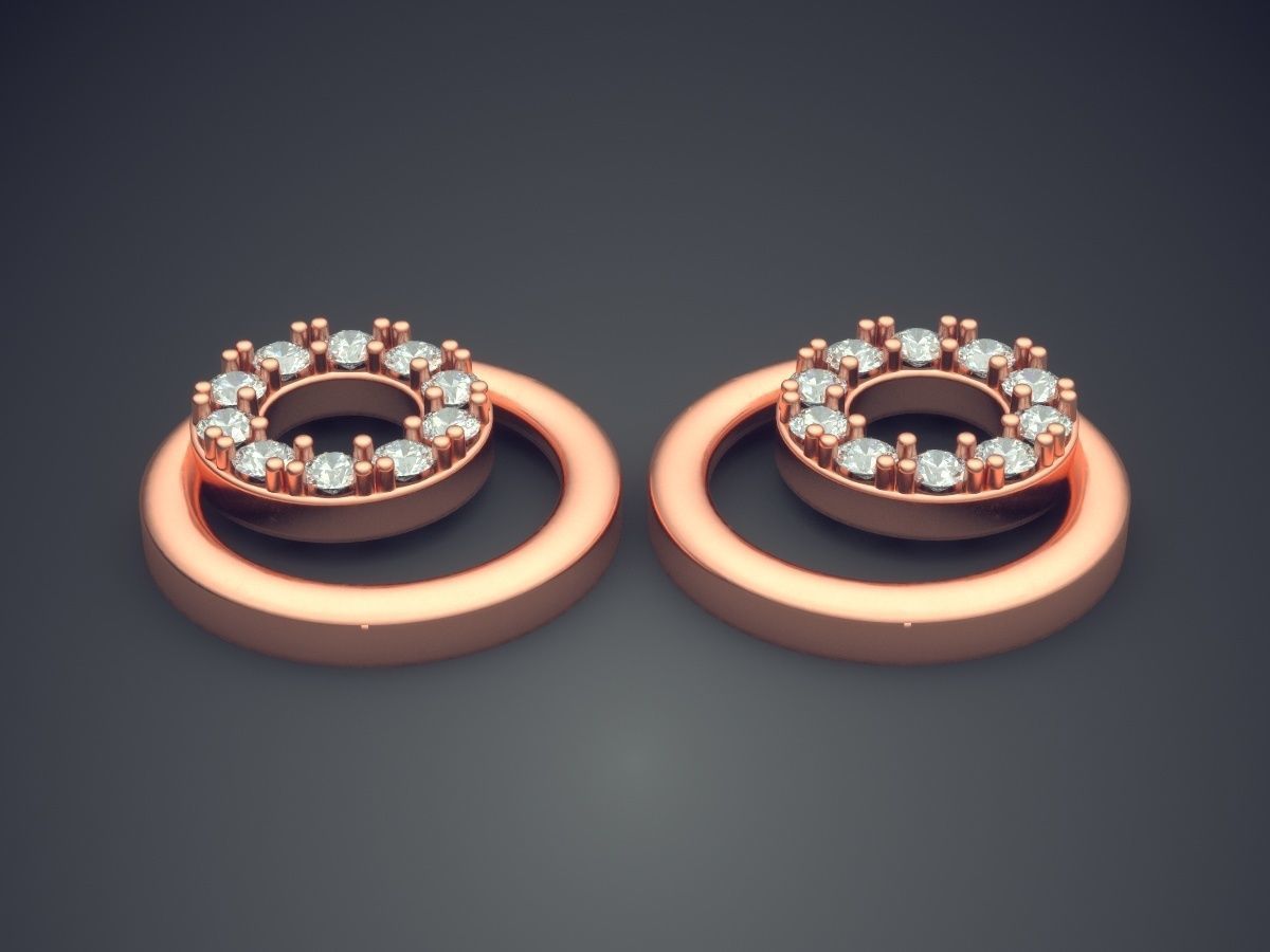 Earrings 283 3D print model_2