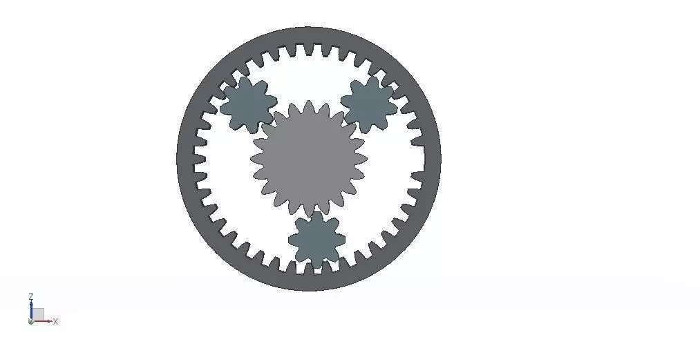 planetary gears Free 3D model
