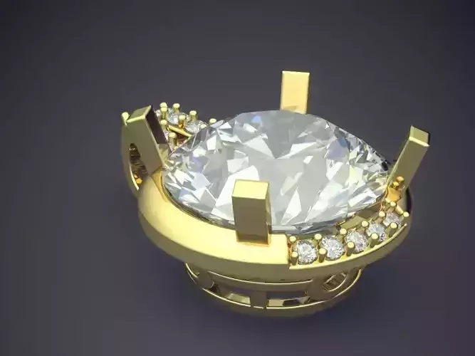 Elegant Diamond Pendant for Women