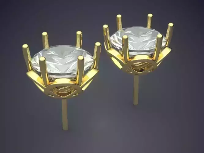 Earrings With Diamonds 2805