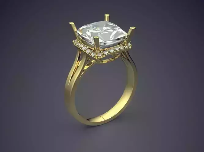 Ring With Diamonds 2793