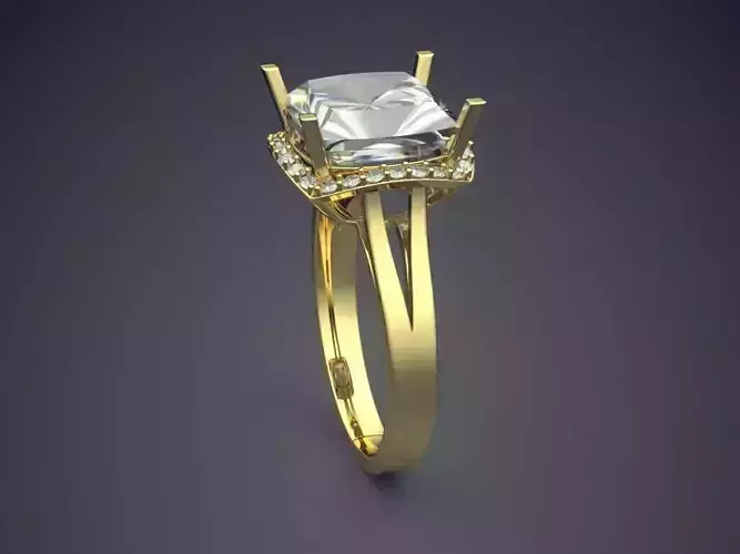 Ring With Diamonds 2793