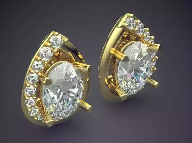 Earrings With Diamonds 2792