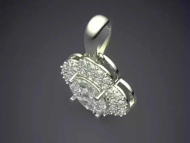 Pendant With Small Diamonds 2787