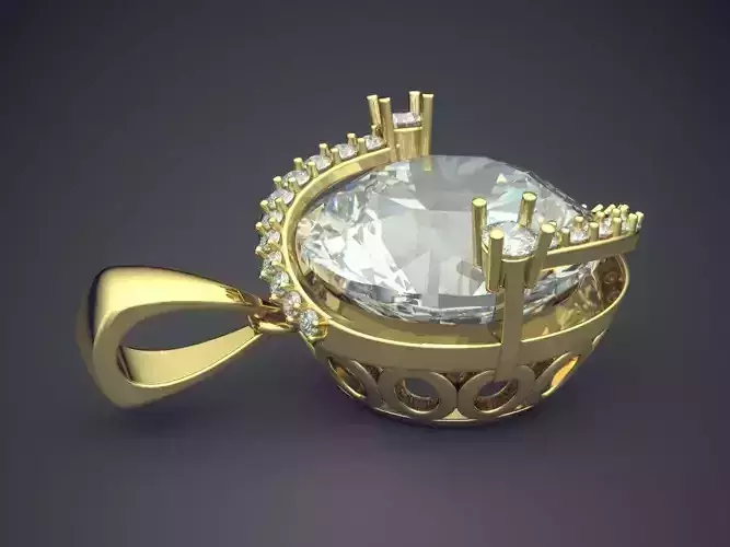 Pendant With Diamonds 277