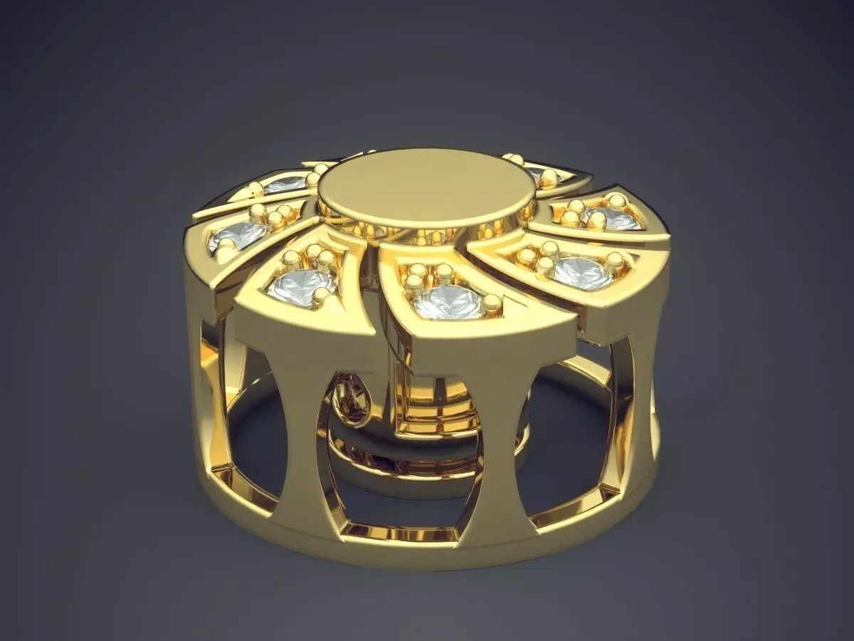 Pendant 2747 3D print model_3