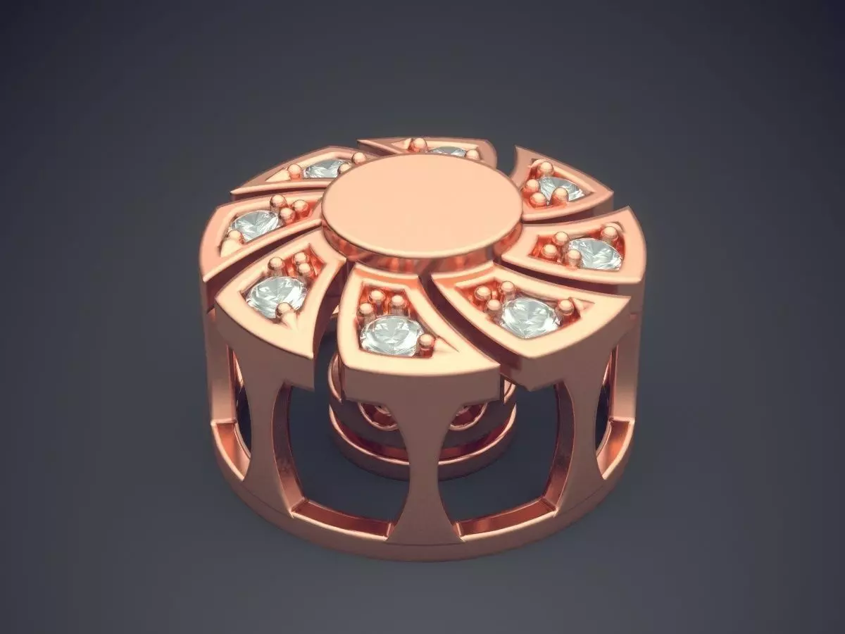 Pendant 2747 3D print model_2
